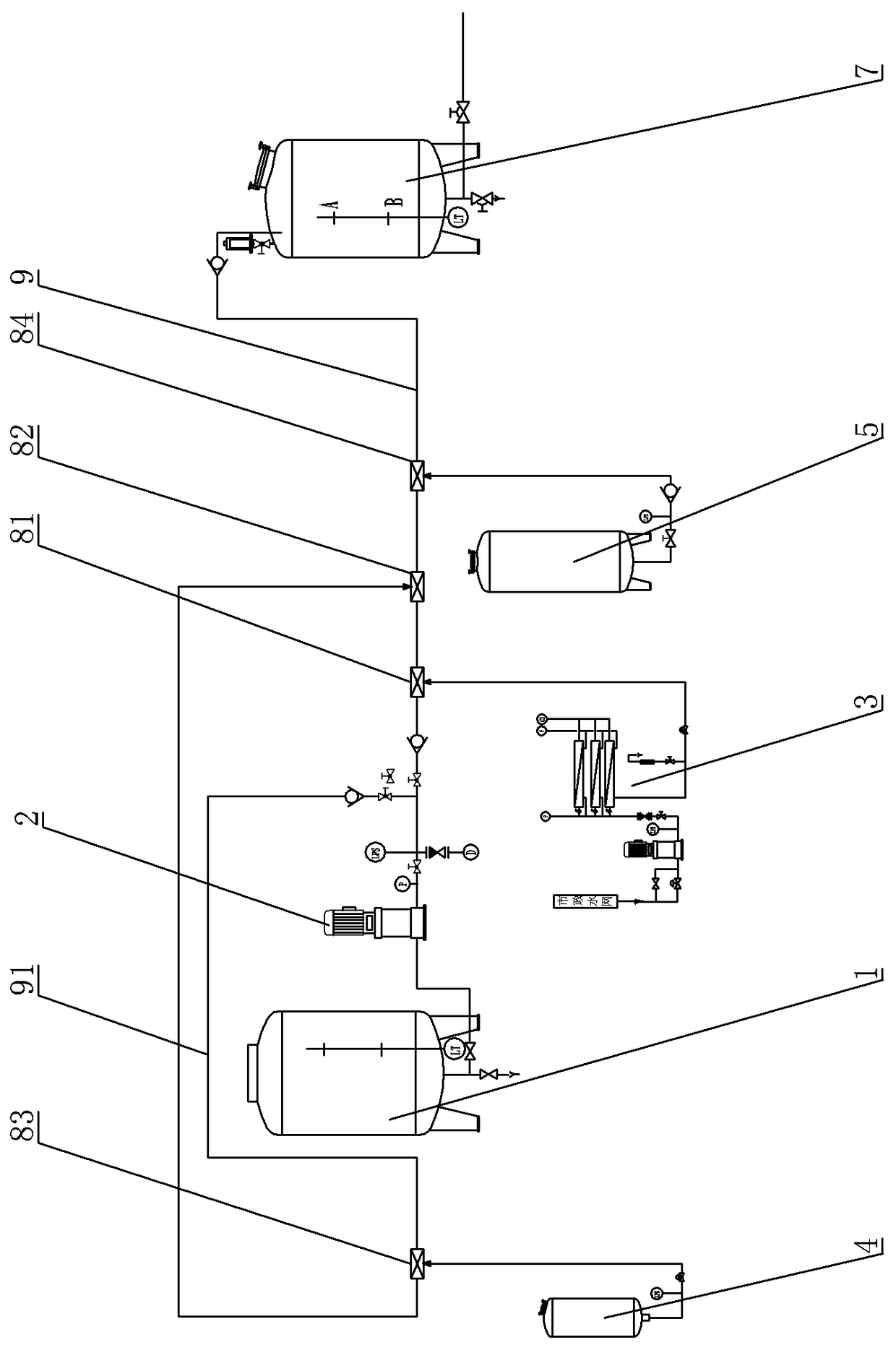 Special hydrogen ion fuel oil for heating, and preparation process and special preparation equipment thereof