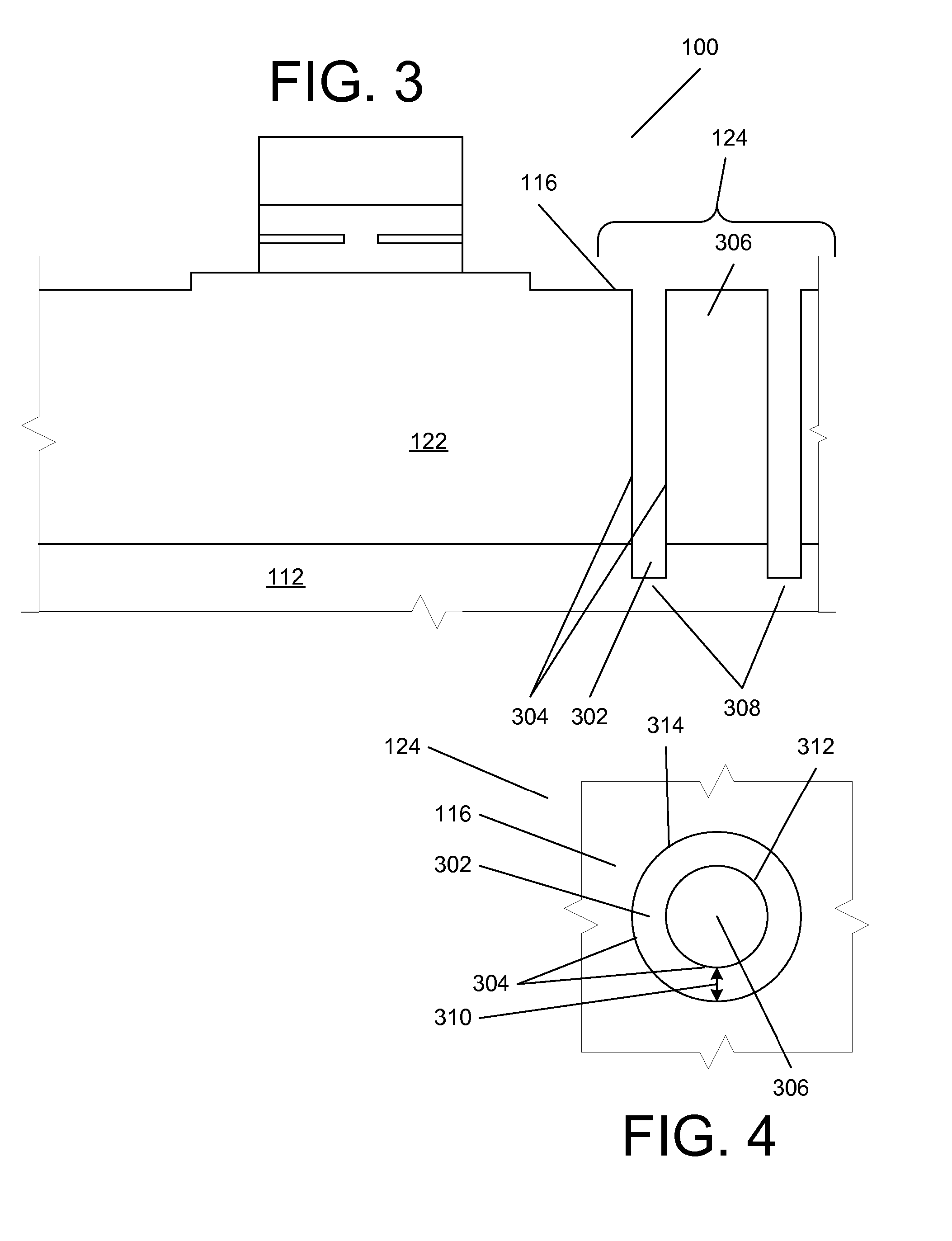 Chip capacitive coupling