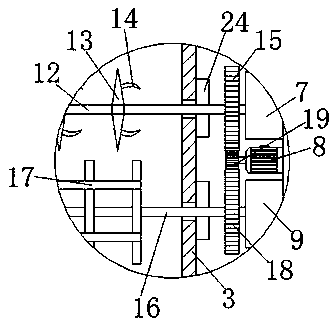 Preparation device of regenerated sea-island fiber