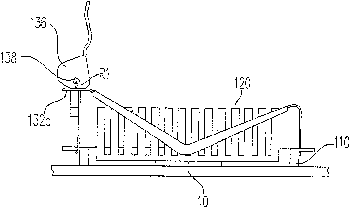 Fastener module and heat radiating device having the same