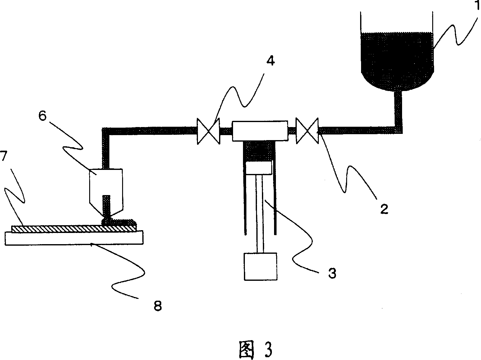 Painting device, painting method, and display member provided therefrom