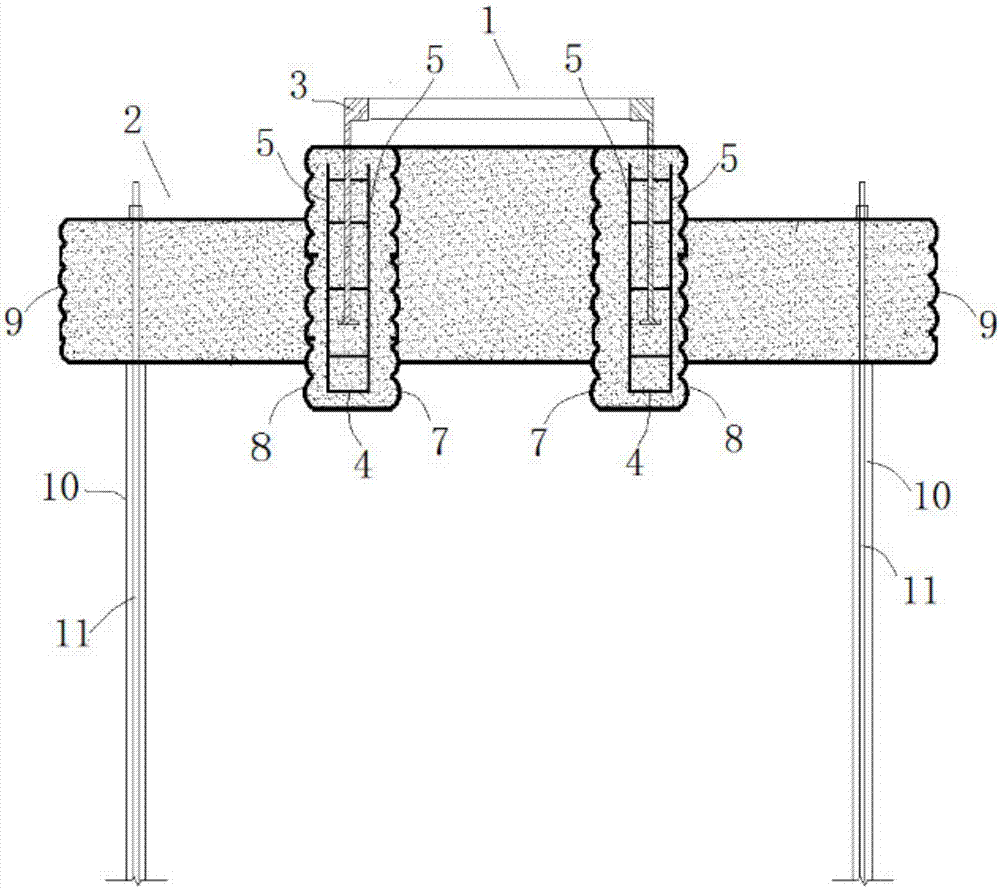 foundation ring rock bolt foundation