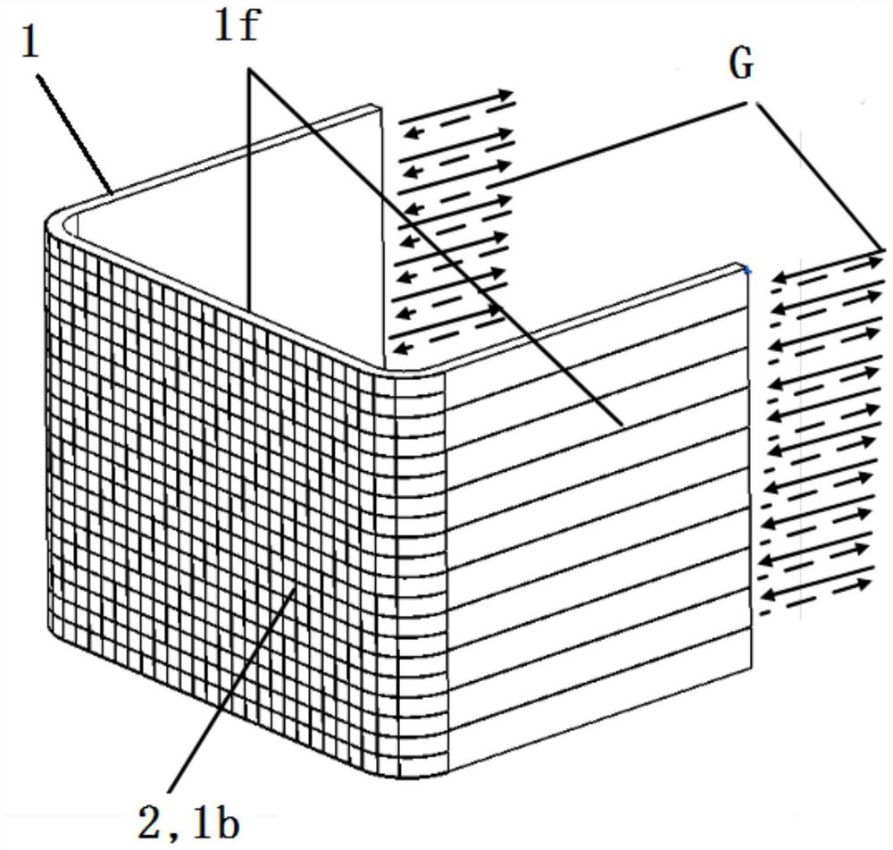 First wall structure for fusion reactor high-dose neutron irradiation and megawatt-level thermal load