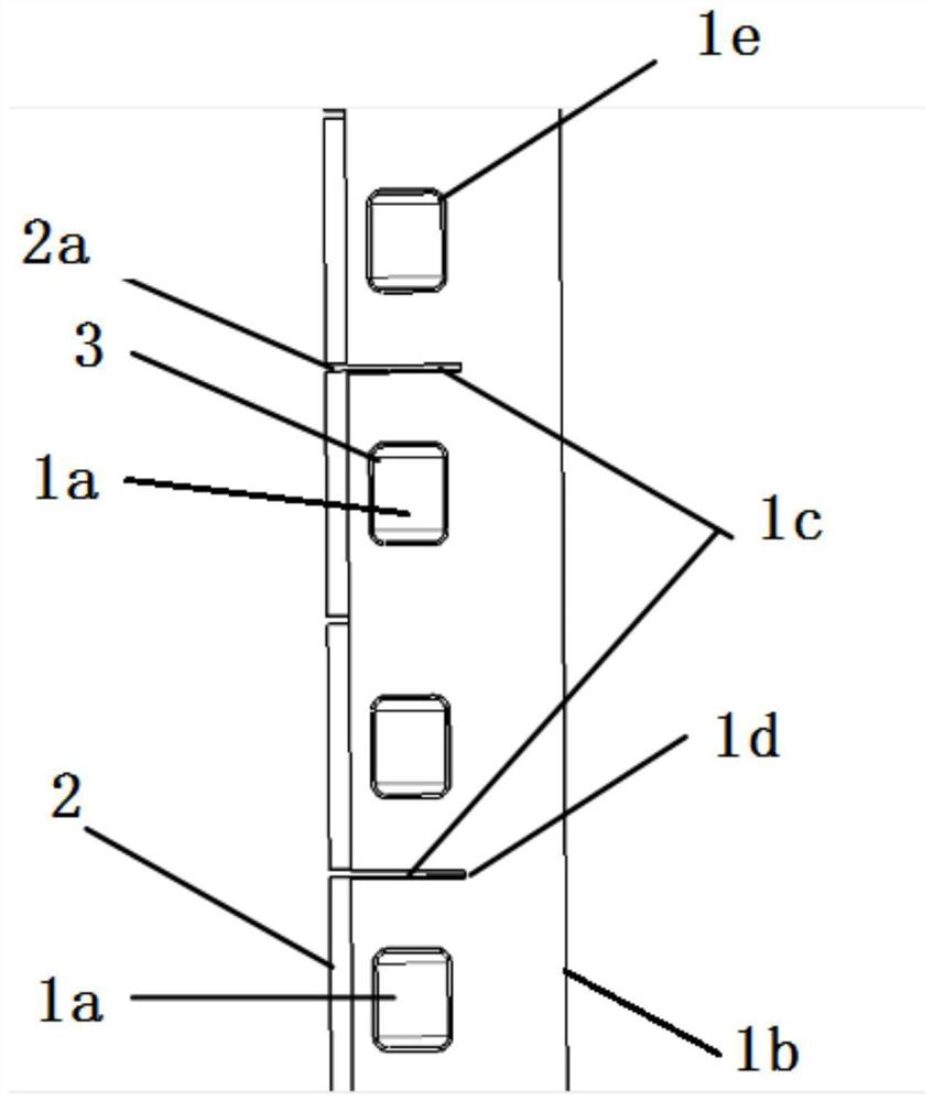 First wall structure for fusion reactor high-dose neutron irradiation and megawatt-level thermal load