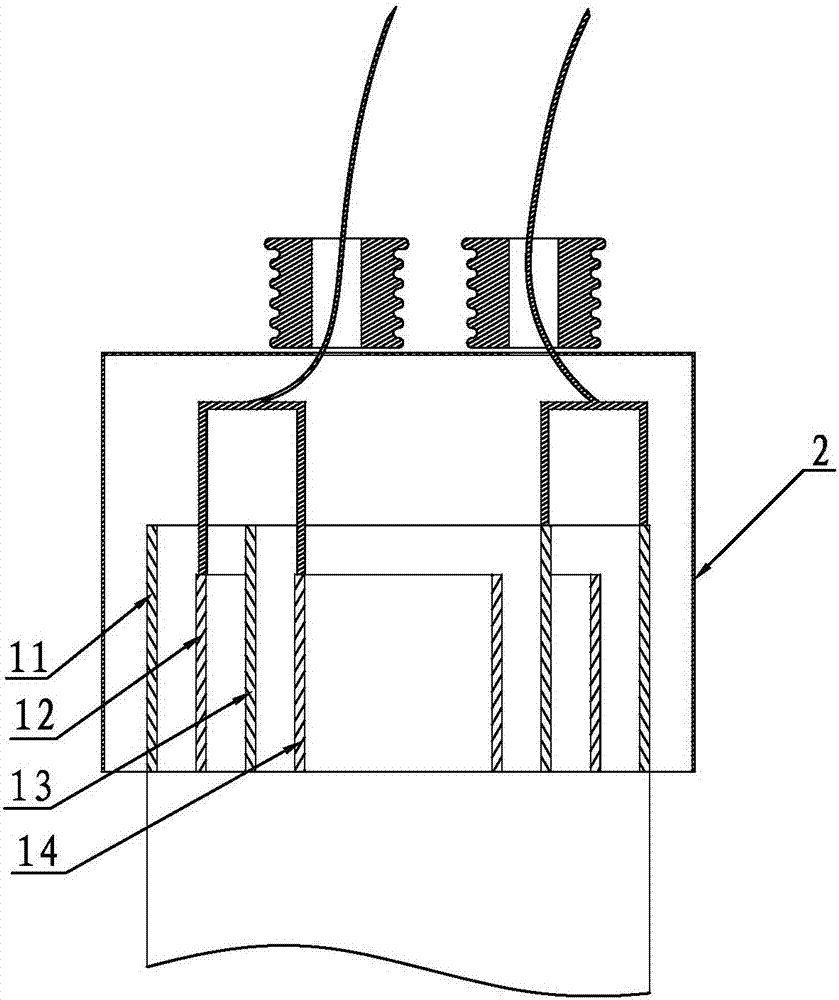 Stacked barrel type self-cleaning efficient electrostatic oil fume purification unit