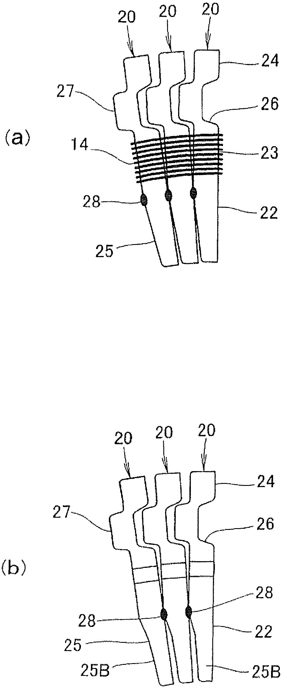 Method for manufacturing element for belt of continuously variable transmission