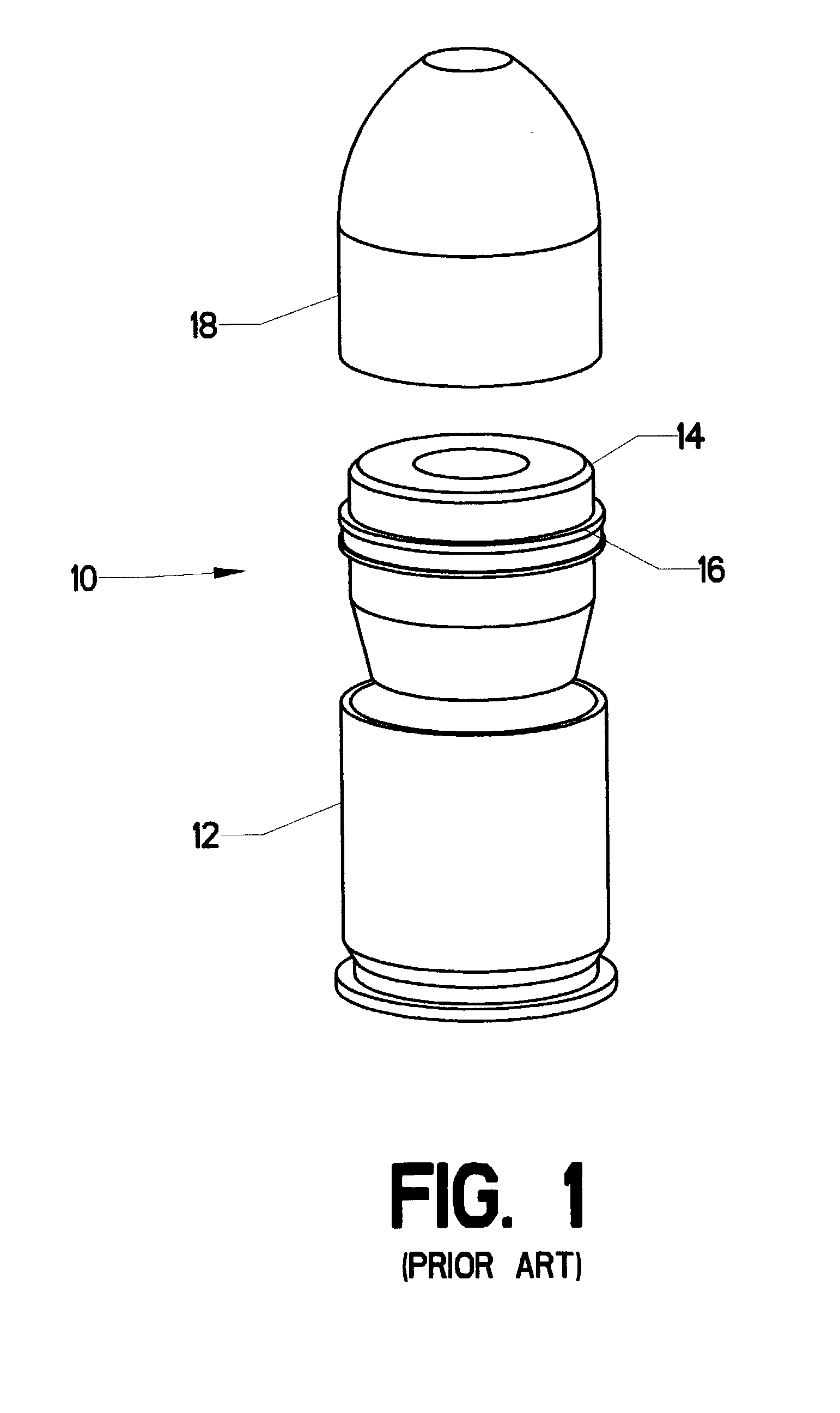 Controlled fluid energy delivery burst cartridge