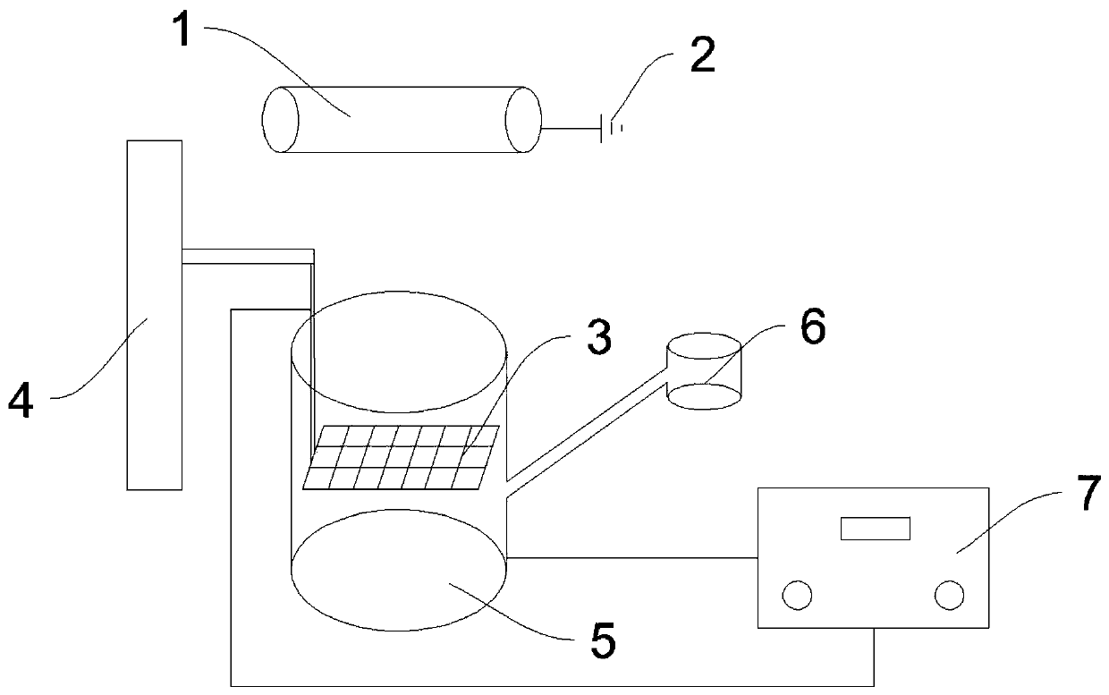 Liftable free liquid level spinning device for preparing oriented fibers on large scale
