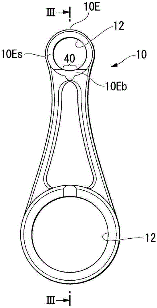 Connecting rod for internal combustion engine