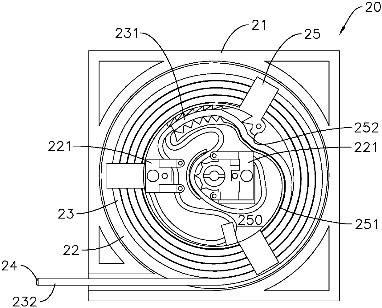 Electric pot provided with length-adjustable temperature sensing assembly