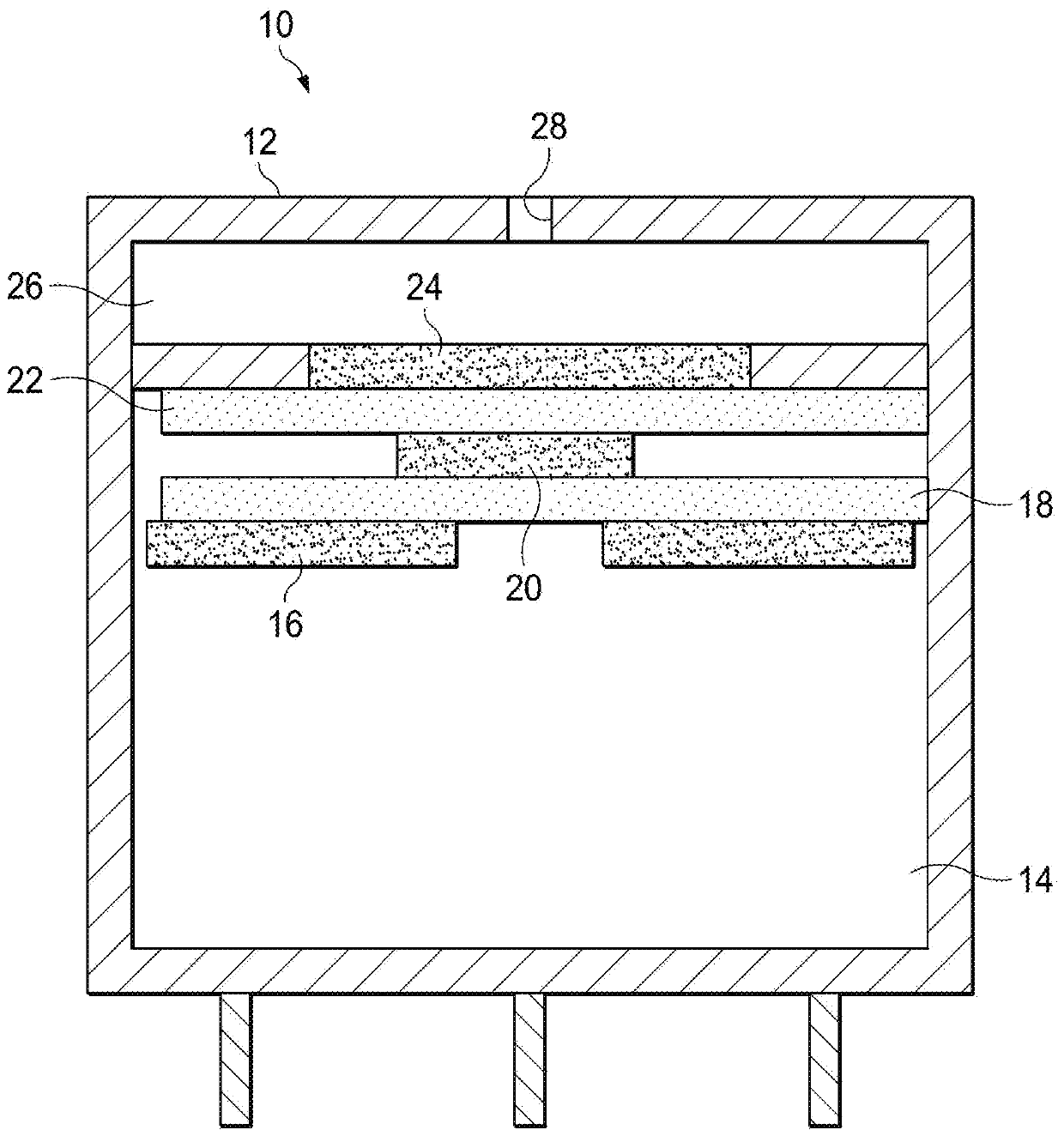 Improved electrochemical sensor and method for detecting formaldehyde by regulating voltage to reduce cross-sensitivity