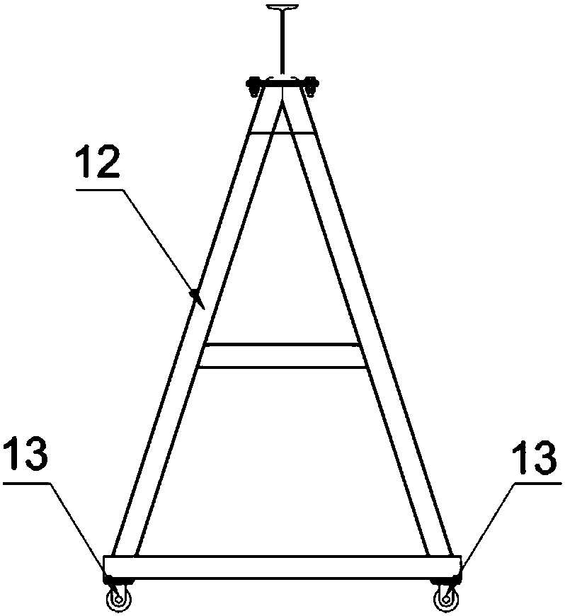 Mounting method and mounting tool for ship side large window