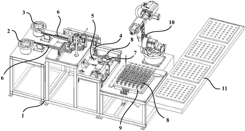 Water pipe gasket assembly equipment