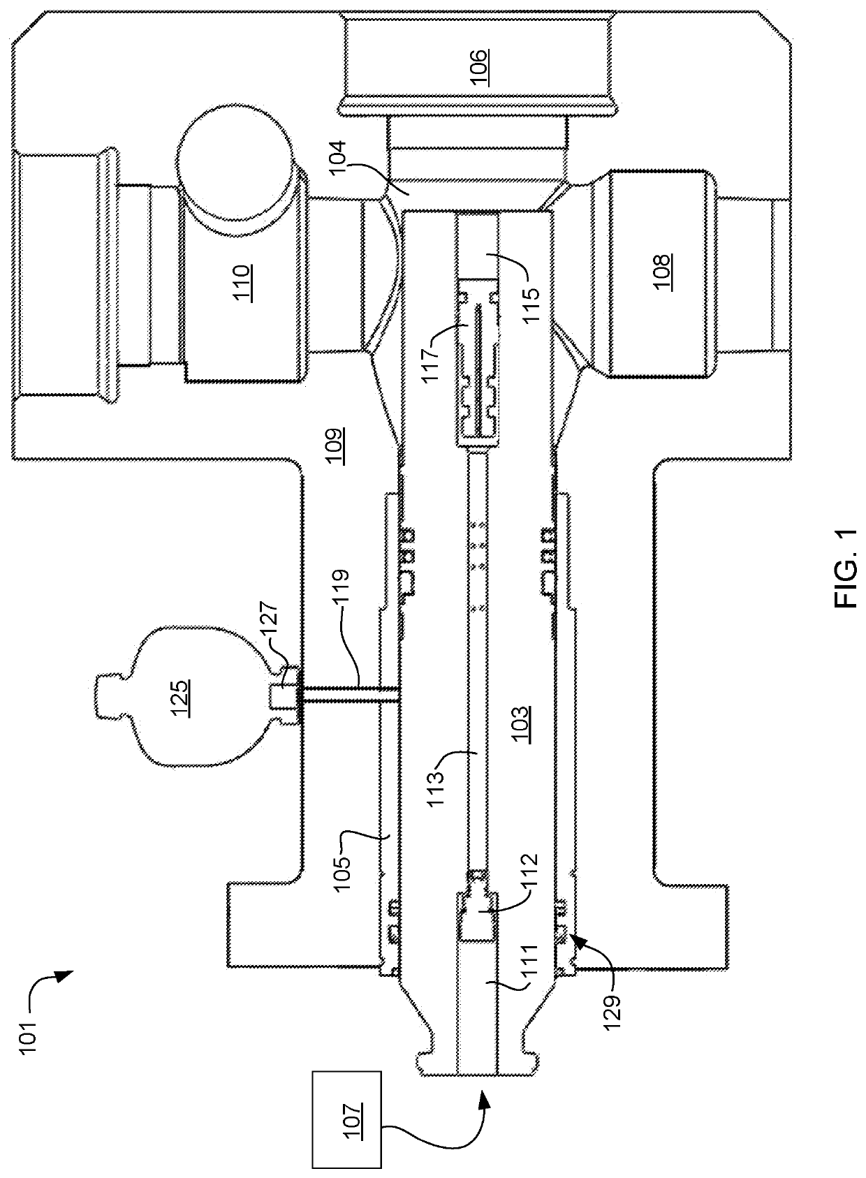 Sealing system pump piston