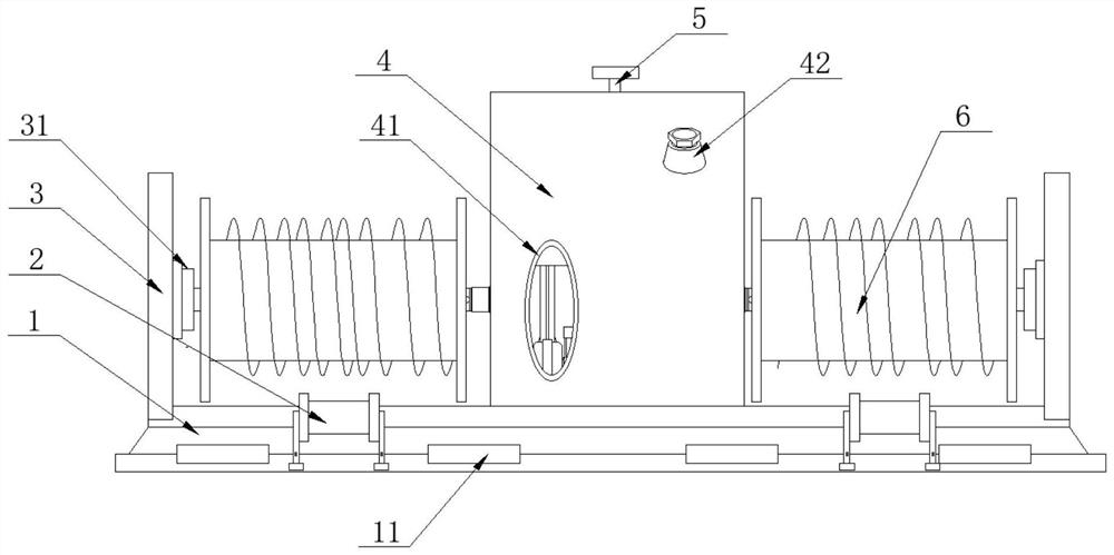 High-rise emergency escape slow descent control device for smart city and using method of high-rise emergency escape slow descent control device