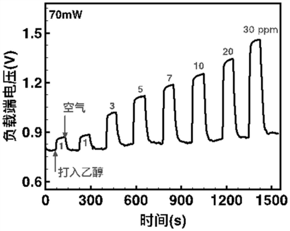 Nano material, synthesis method thereof, gas sensor and preparation method and application of gas sensor