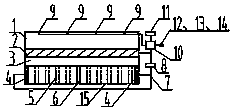 Heat dissipation device capable of indicating food temperature