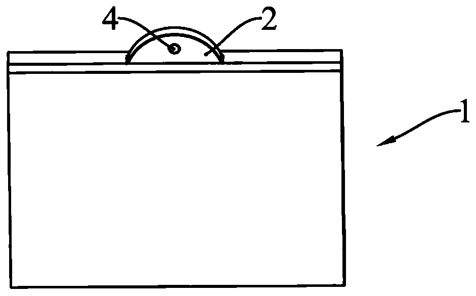 Camera mounting structure and display device