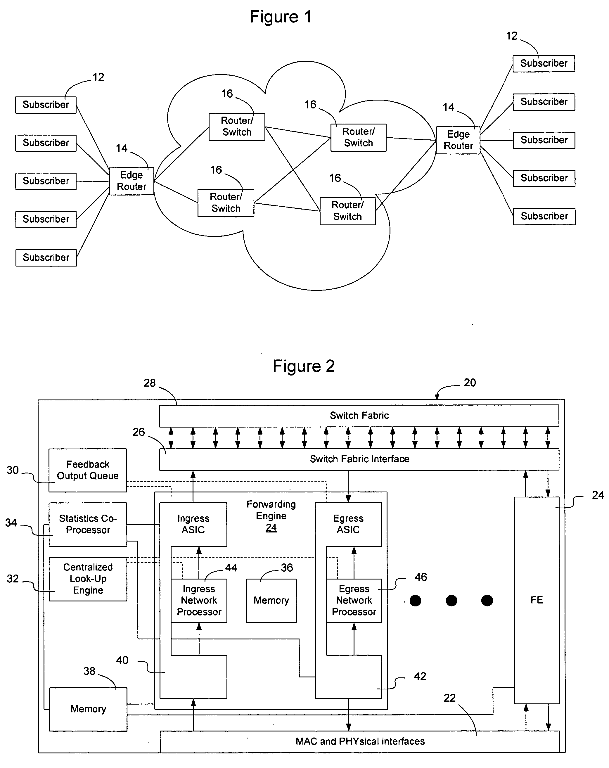 Method and apparatus for allocating bandwidth at a network element