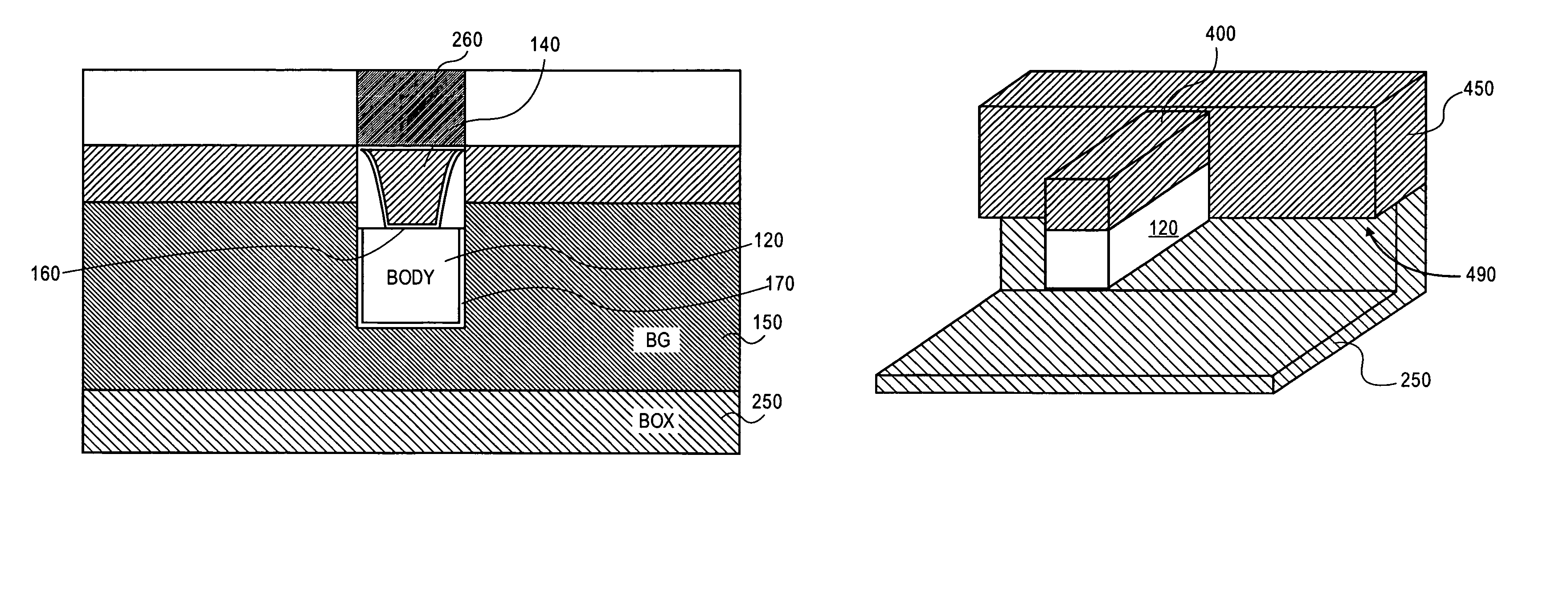 Independently controlled, double gate nanowire memory cell with self-aligned contacts