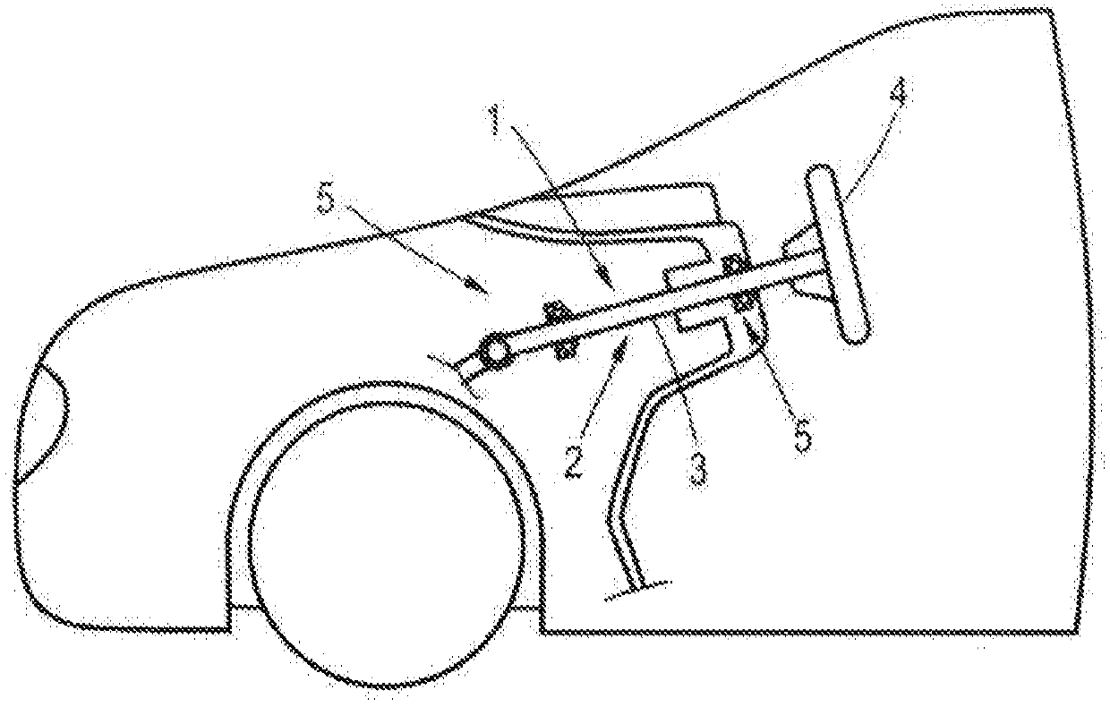 Steering column bearing for supporting a steering column of a motor vehicle