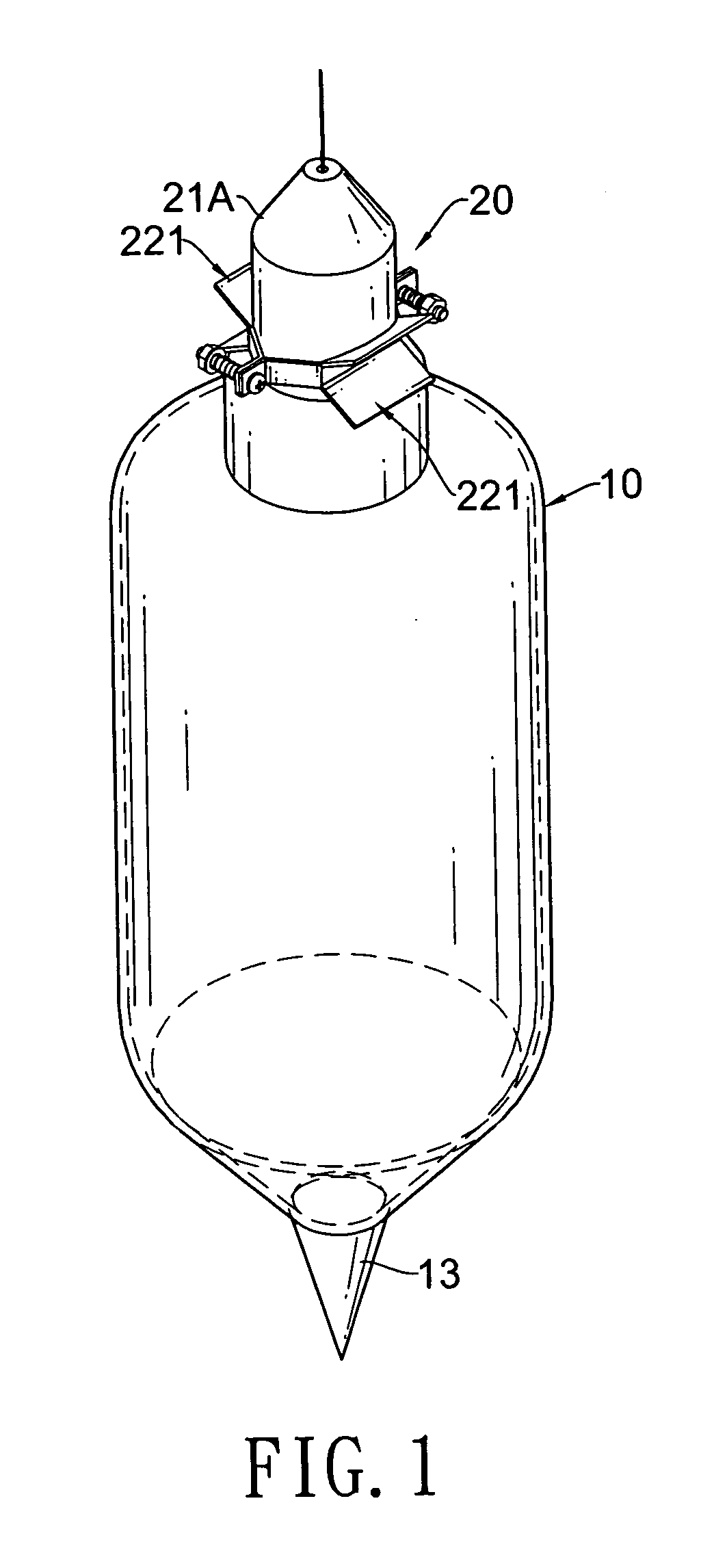 Plumb probe assembly for a level measuring device