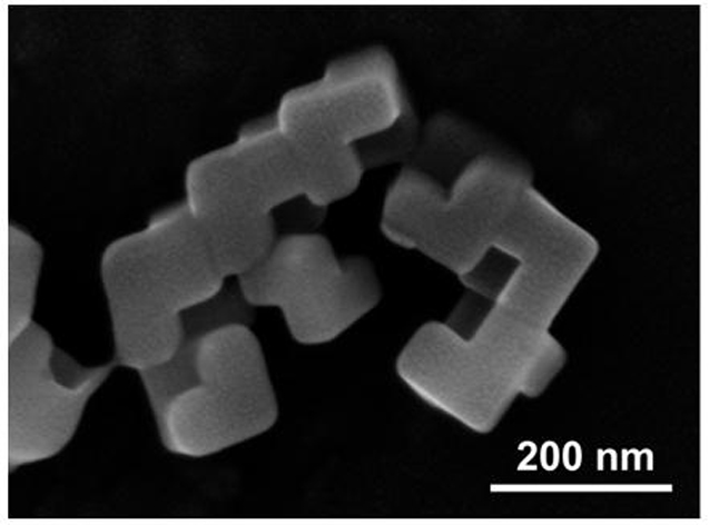 Preparation method of a sawtooth-like nickel-cobalt-iron-like Prussian blue sintered oxide nanomaterial