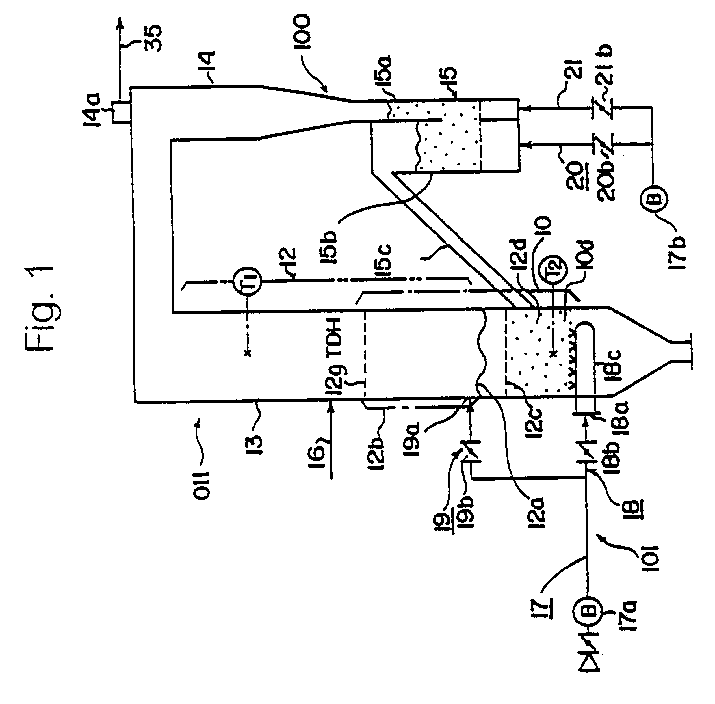 Operating method of fluidized-bed incinerator and the incinerator