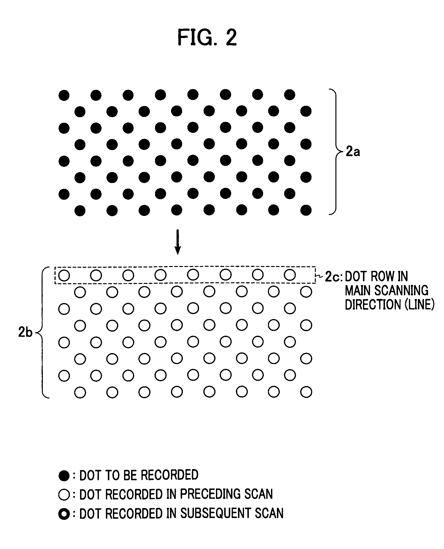 Recording method and recording apparatus capable of reducing streaks and unevenness in image density