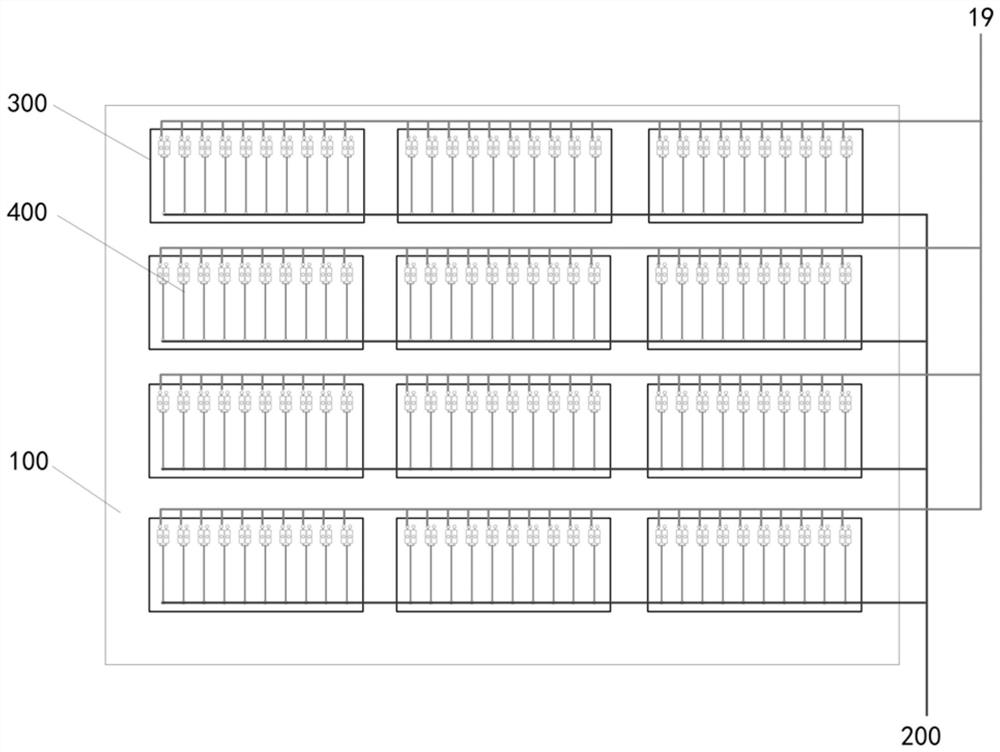 Diaphragm-free micro-electrolytic cell-photovoltaic hydrogen production system and method