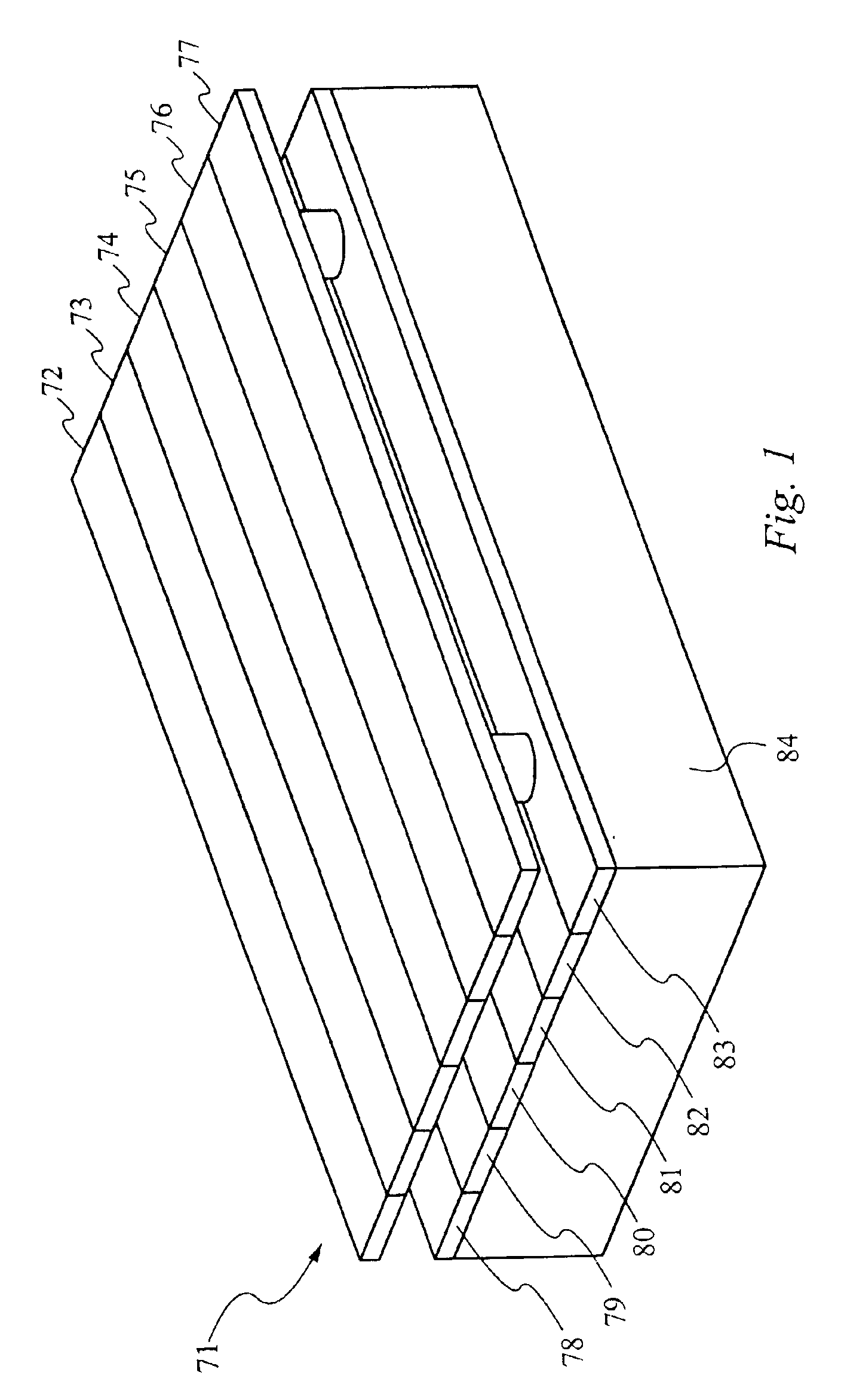 Chirped optical MEM device