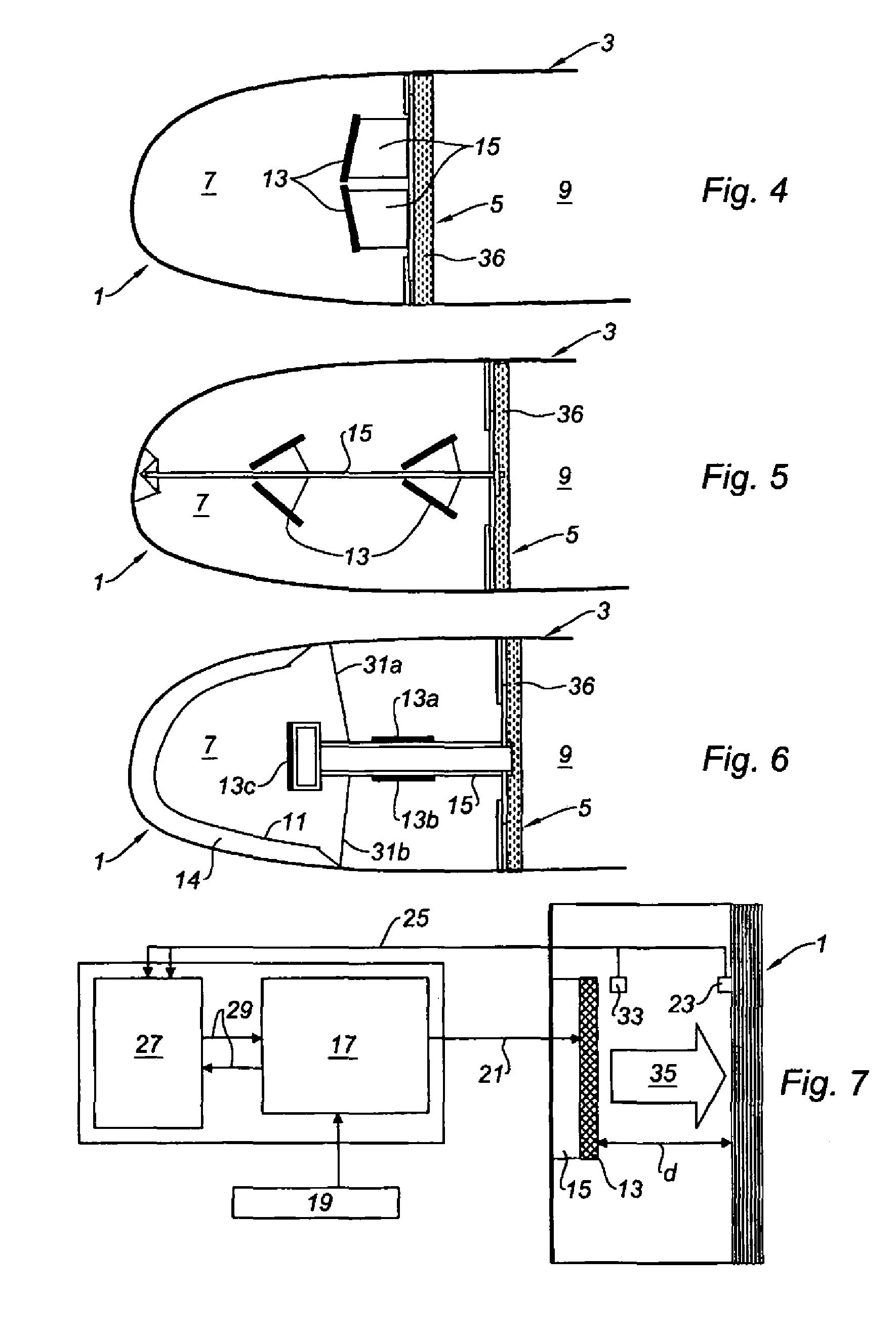 De-icing and/or Anti-icing system for the leading edge of an aircraft wing