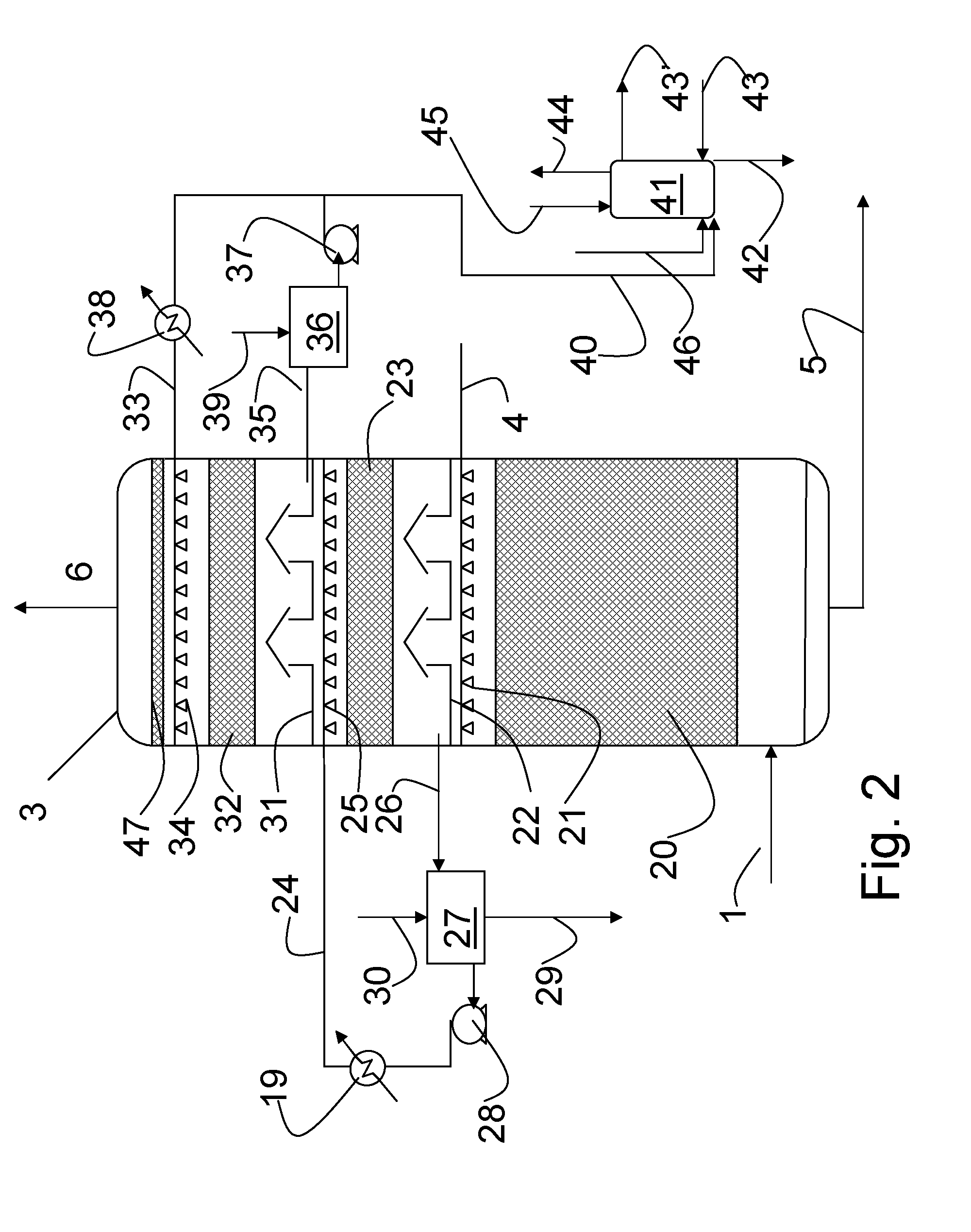 Method and plant for amine emission control