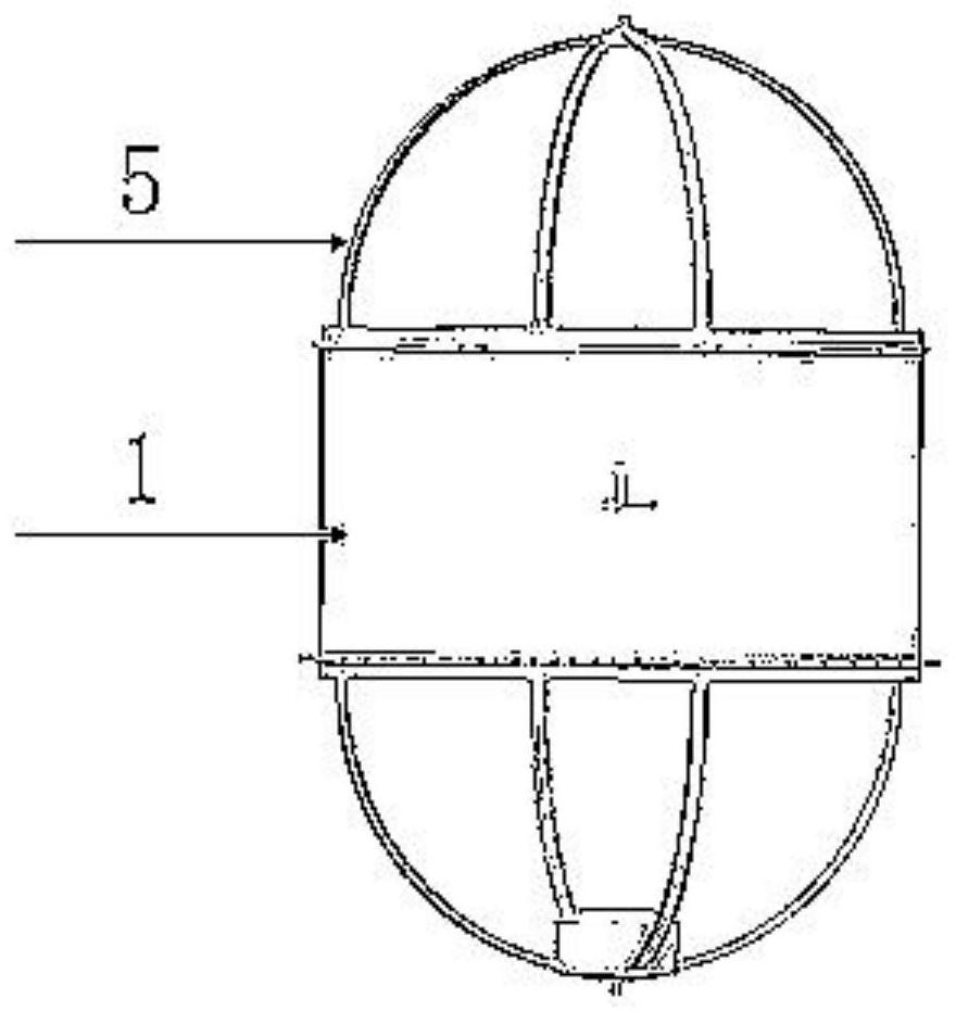 Large size high fundamental frequency lightweight surface tension storage tank