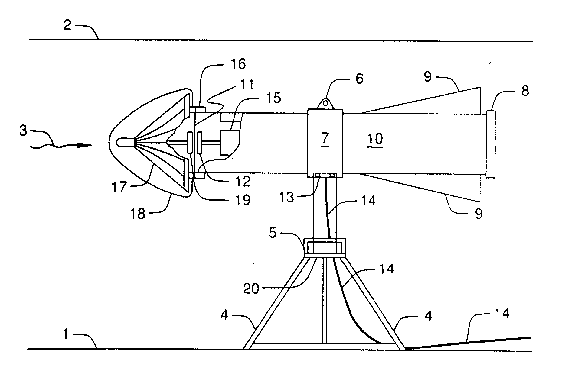 Tidal/water current electrical generating system