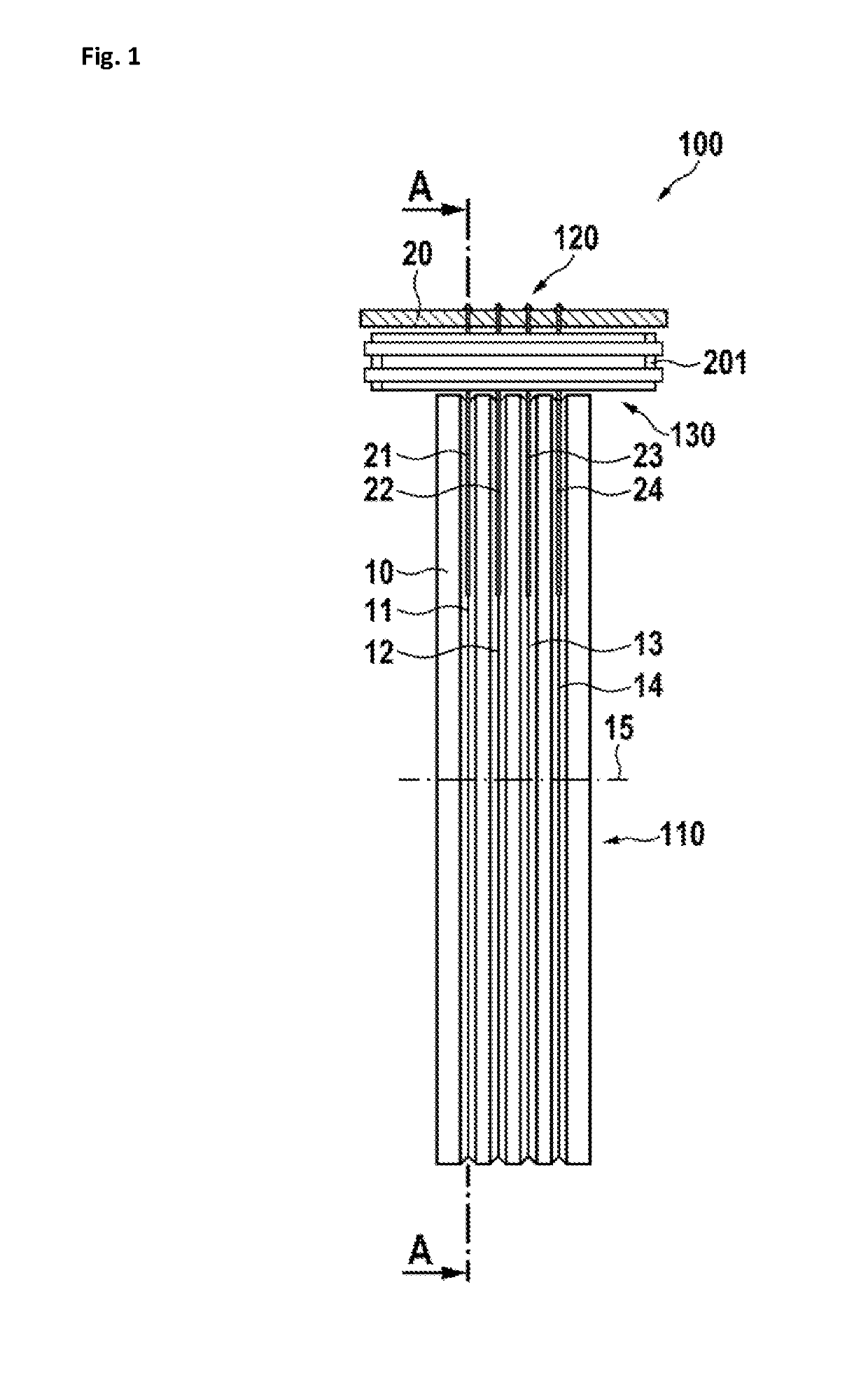 Vibration absorbing device for slip-ring brushes