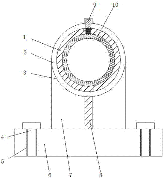 Lubricating device for bearing pedestal