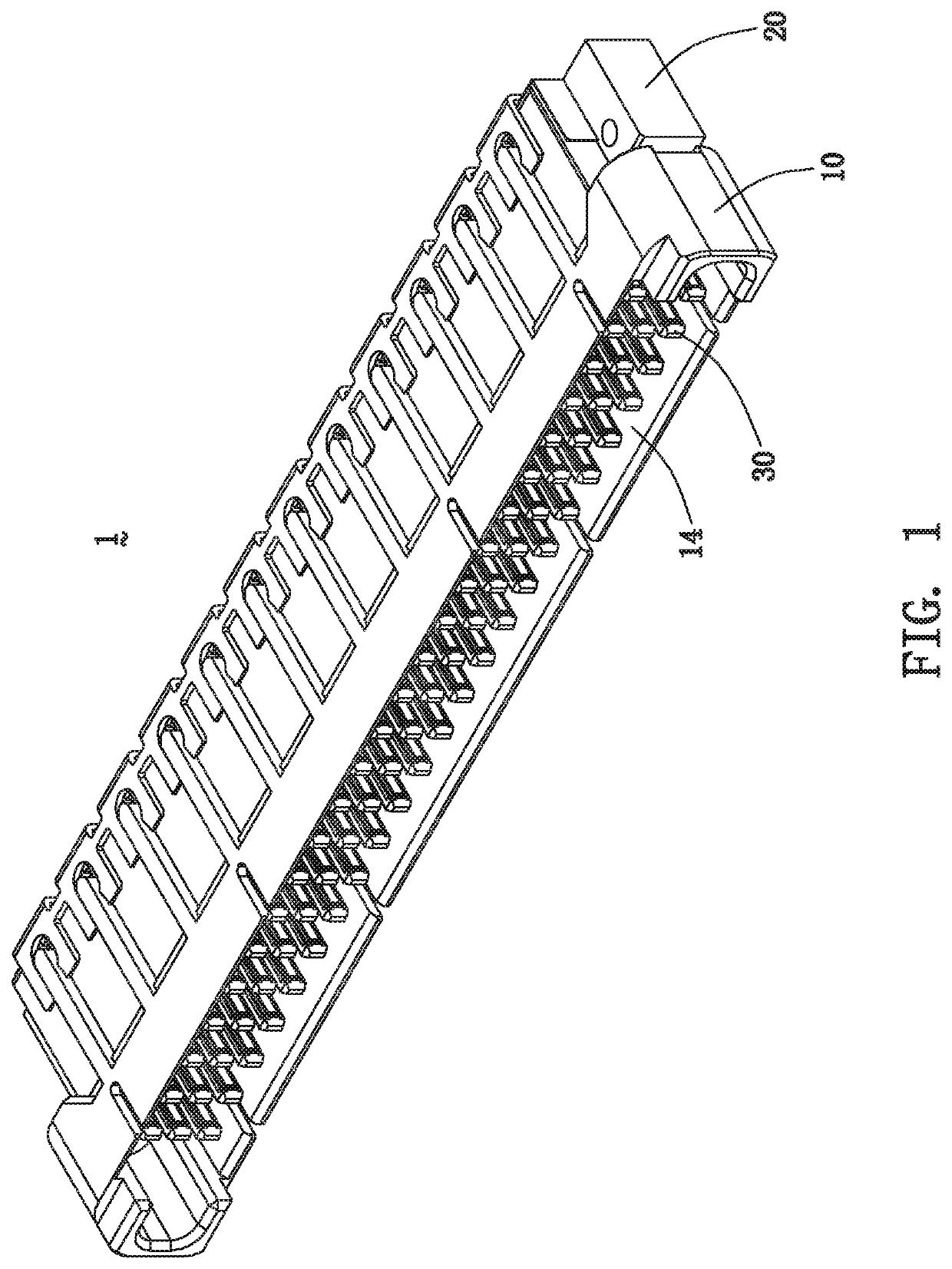 Double-shielded high-speed docking connector