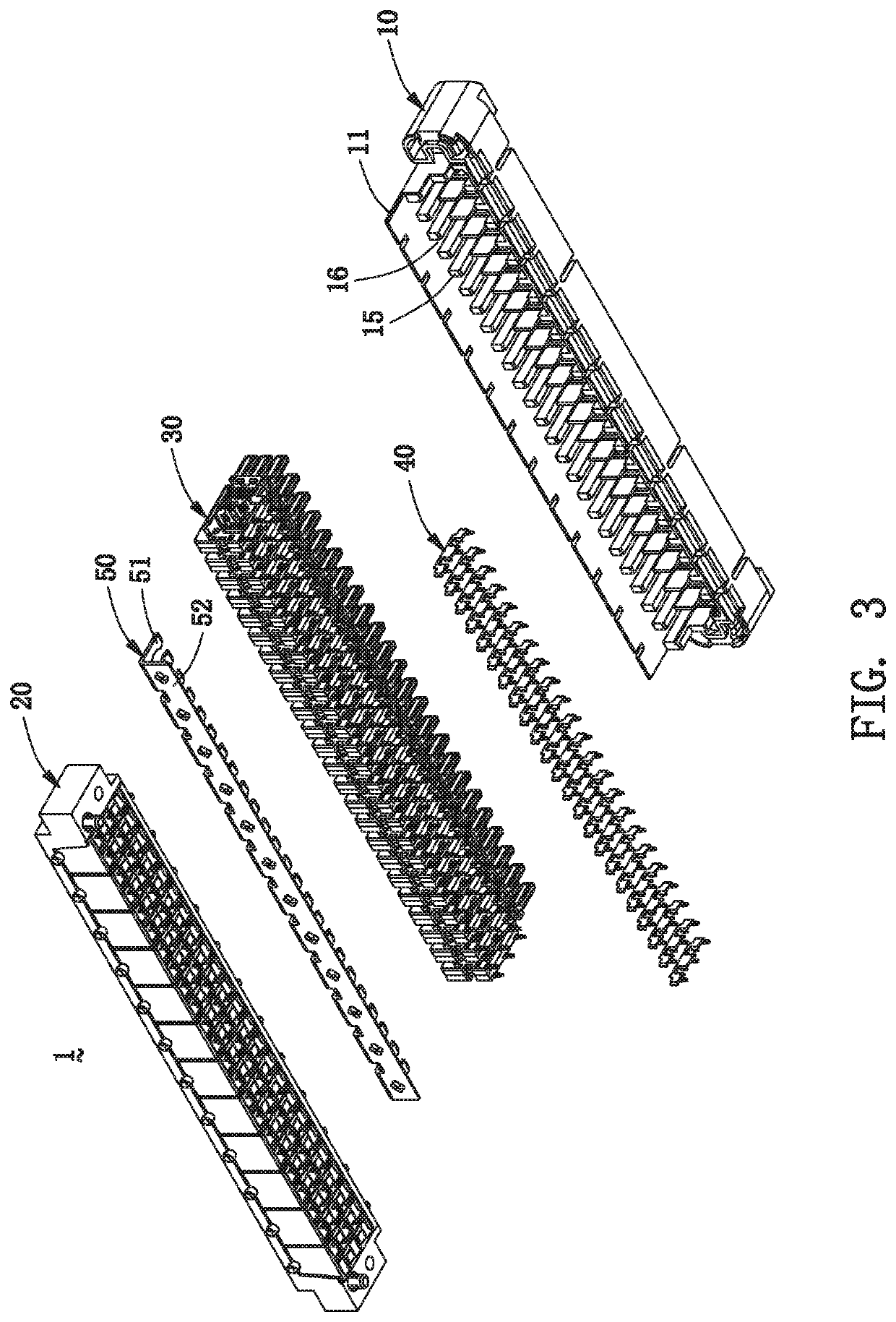 Double-shielded high-speed docking connector