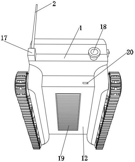 Patrol type fire-fighting robot and operation method thereof