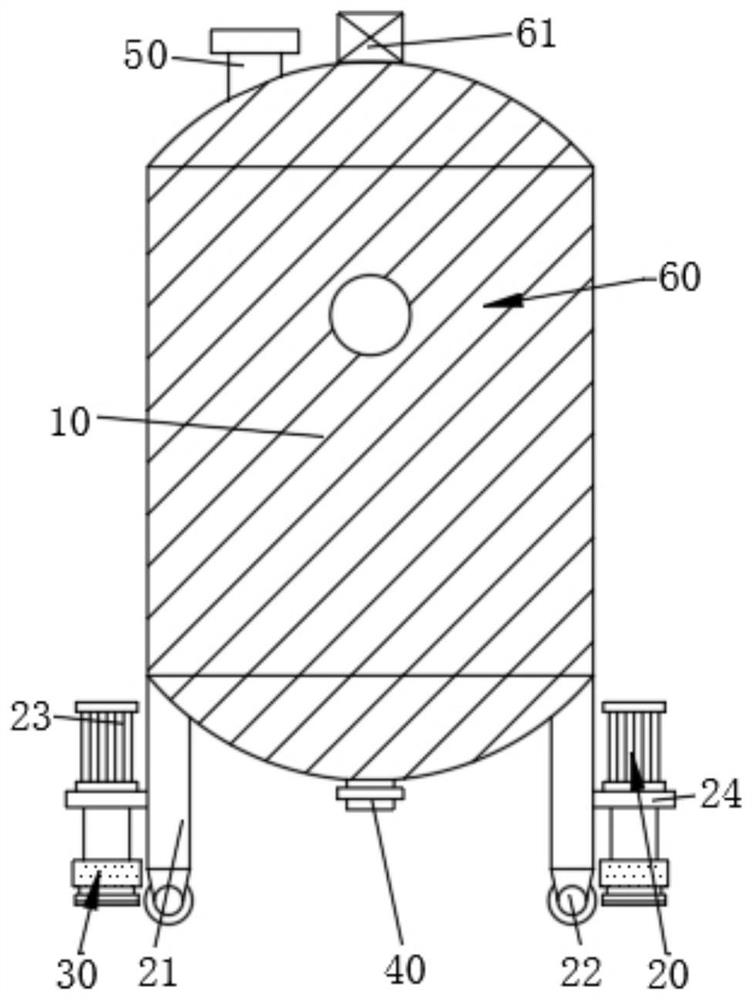 Petroleum catalytic cracking reaction device