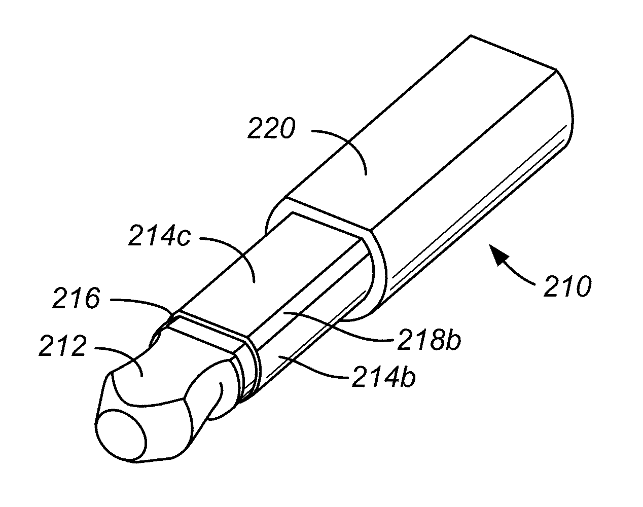 D-shaped connector