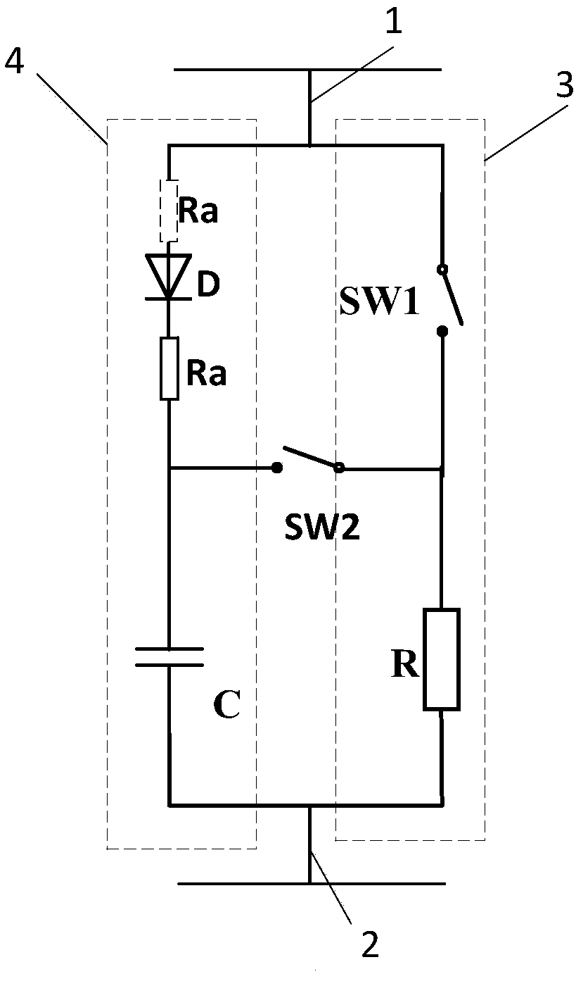Dynamic energy release module, device and direct-current transmission system