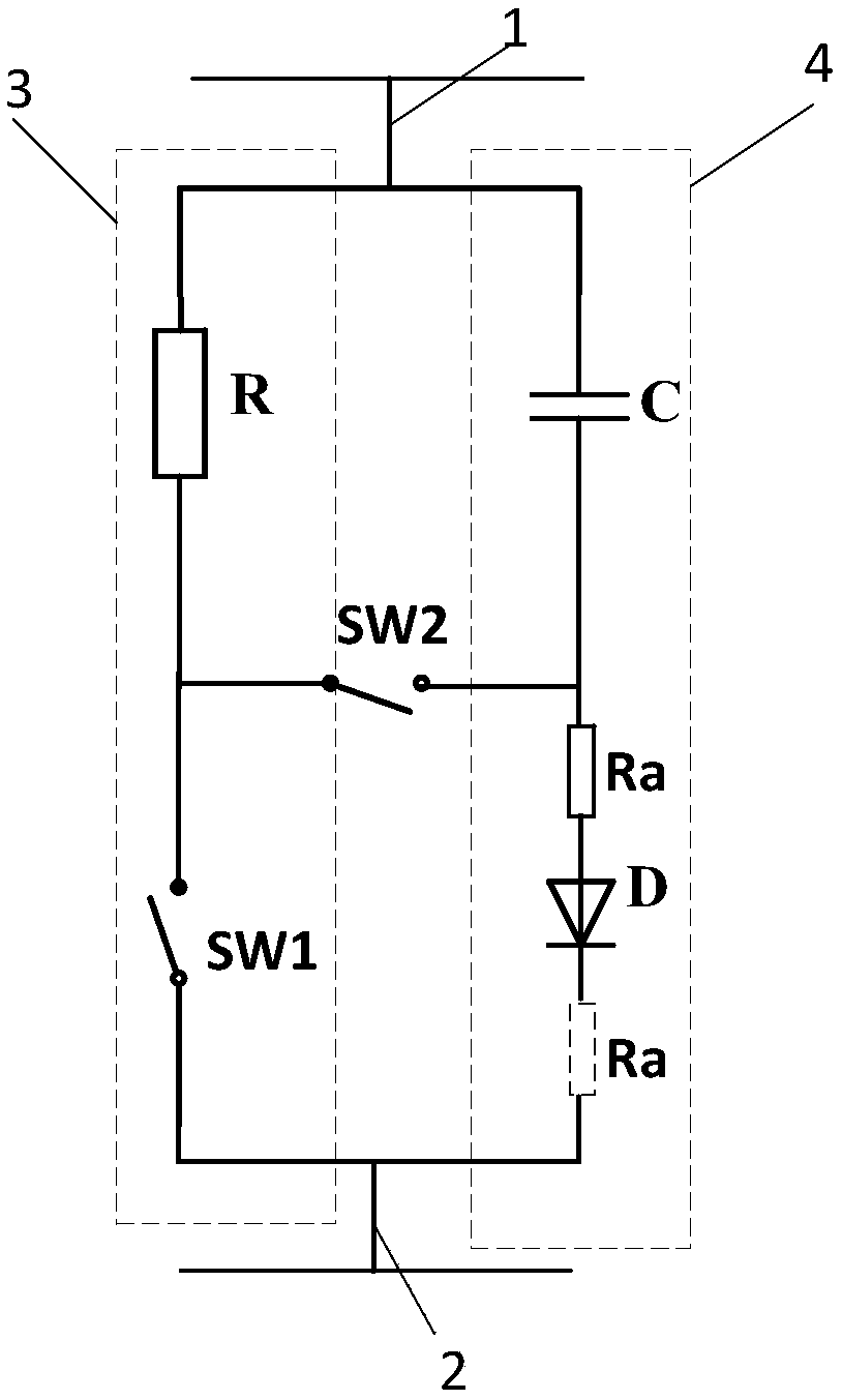 Dynamic energy release module, device and direct-current transmission system