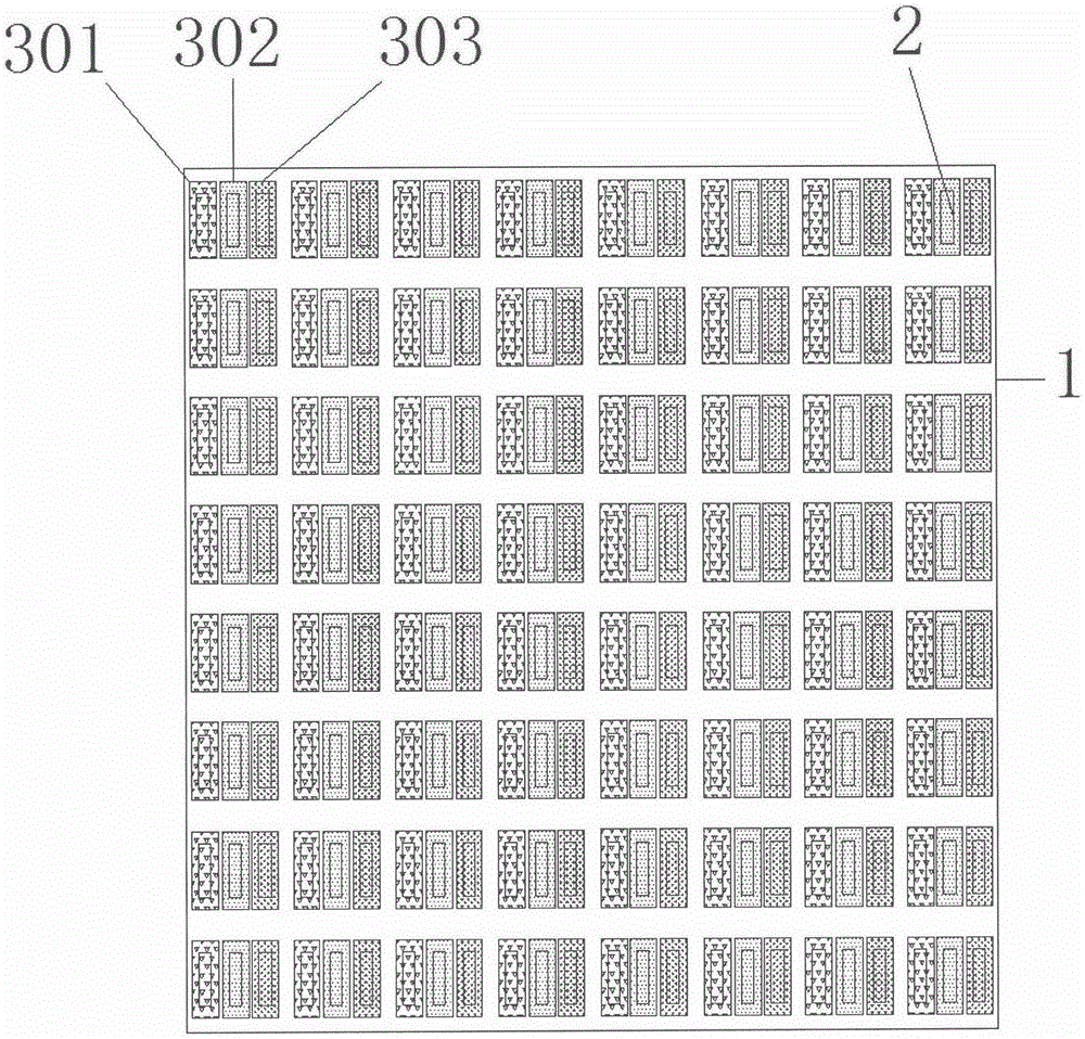 Super-high-density LED display device and manufacturing method thereof