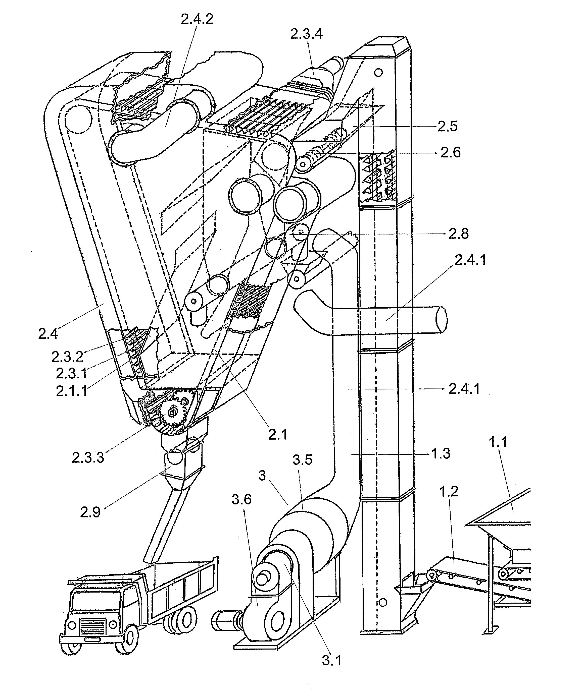 Method and system for hot asphalt recycling