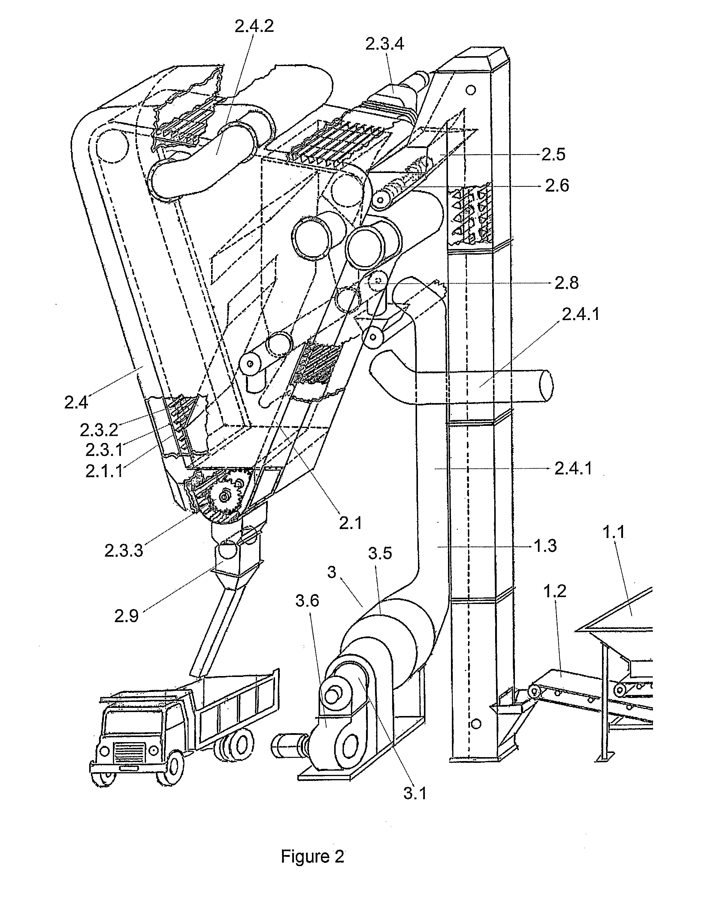 Method and system for hot asphalt recycling