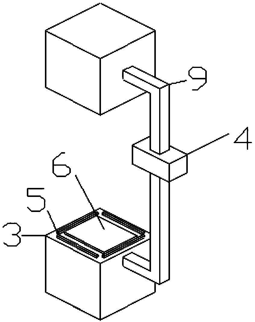 Mobile blowing-sucking type modular dust removal system