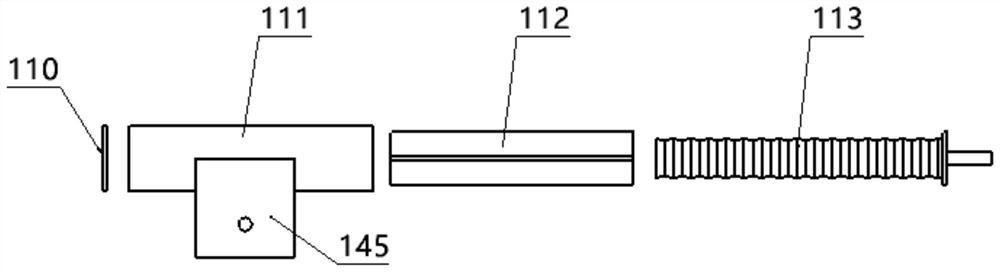 Pneumatic puncture operation device