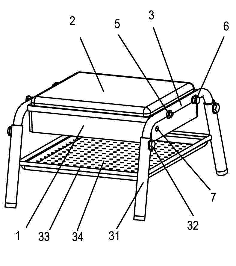 Foot supporting sole thermal therapy instrument